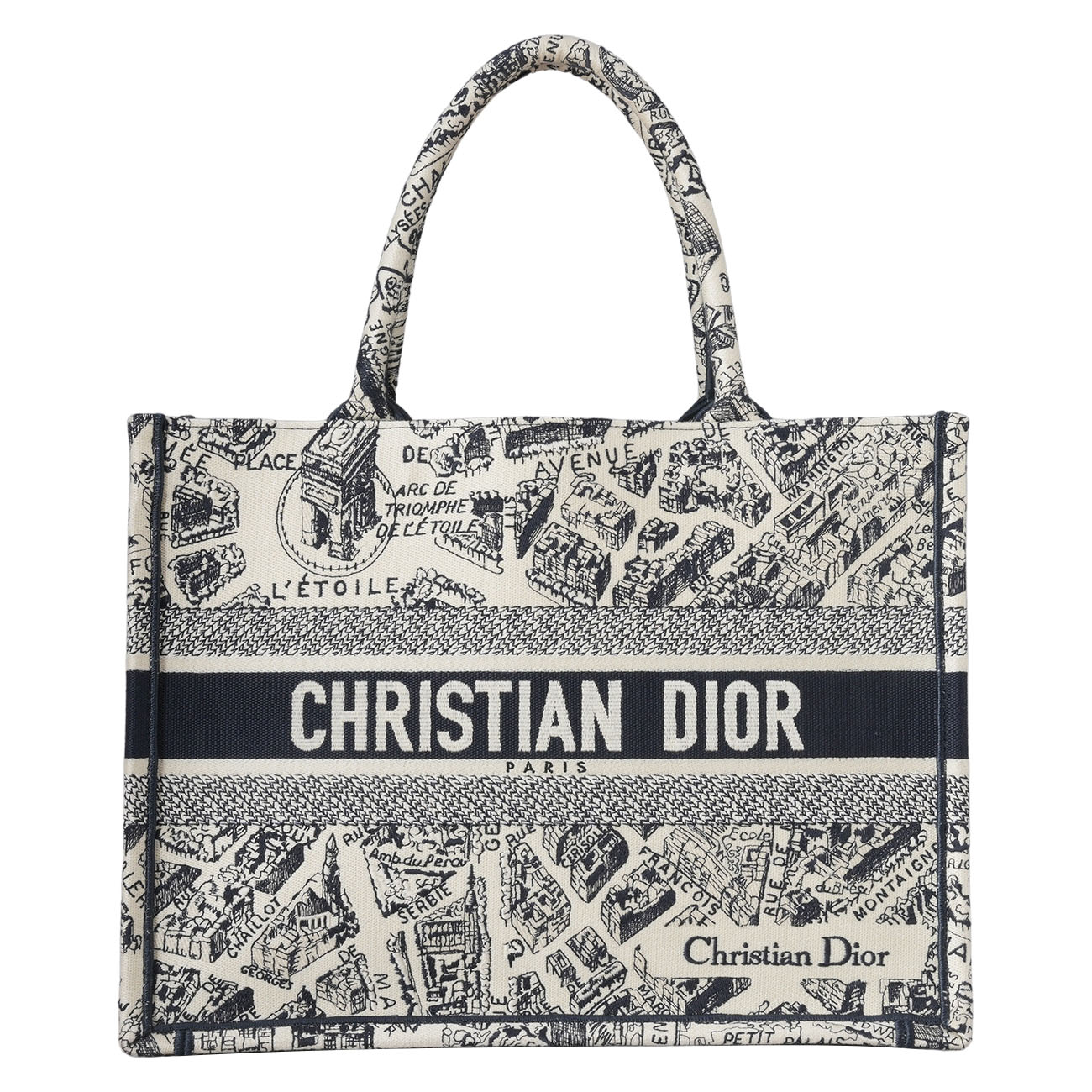 CHRISTIAN DIOR(USED)크리스찬디올 시즌 북토트 미듐